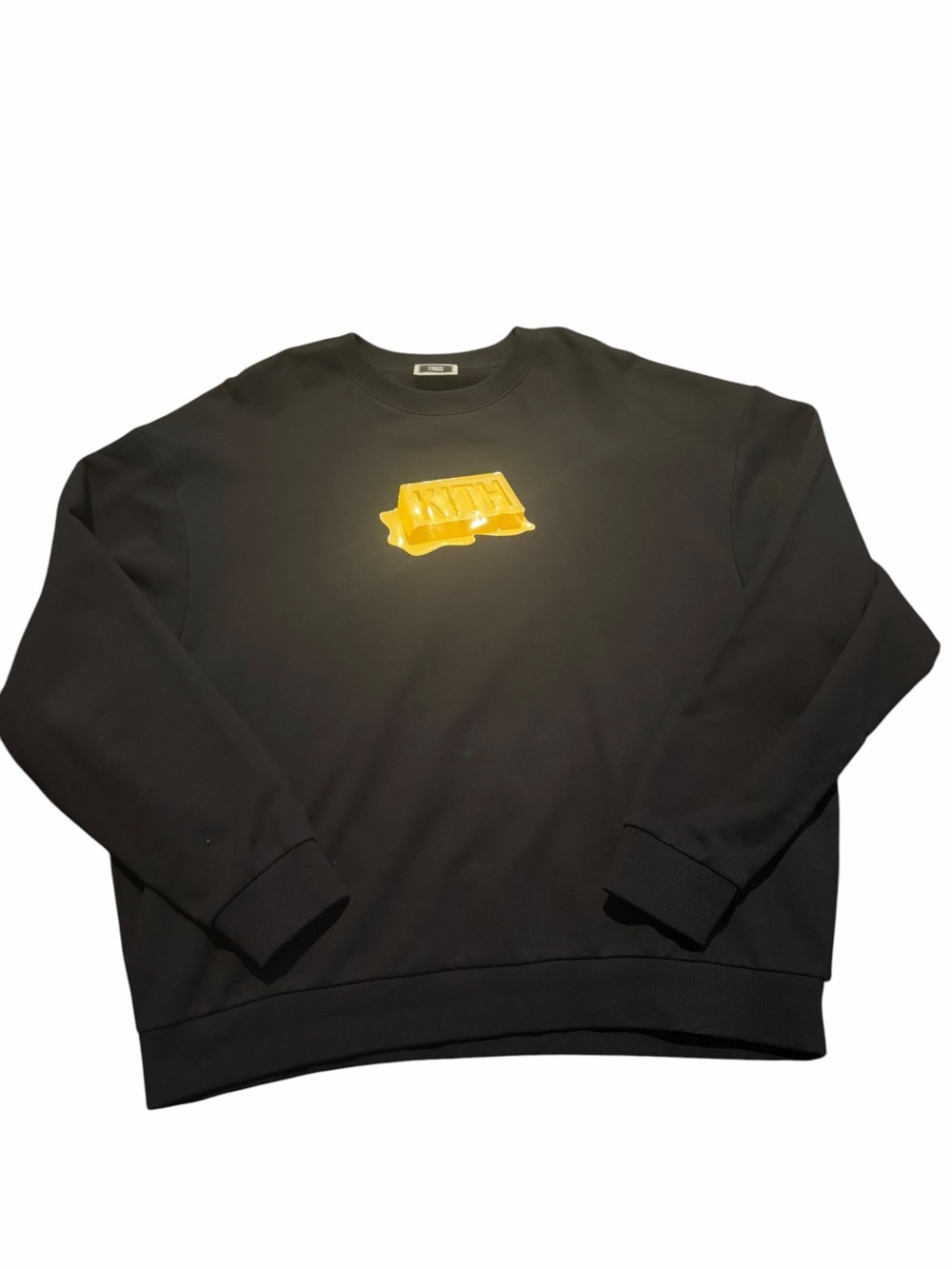 Kith butter mens XL black sweatshirt